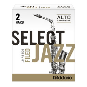 Rico-D'Addario Jazz Filed Blätter für Altsaxophon (10 Stk.)